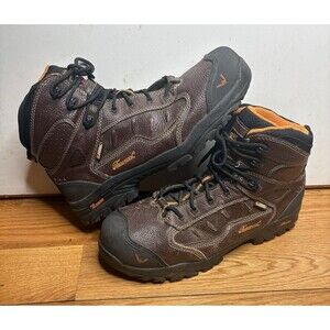 Thorogood Z-Trac Composite Safety Toe Brown Leather Hiking Work Boots Size 13 W